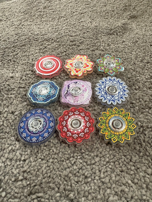 Mini Fidget Spinners Sensory Toys Adults / Children - Parties/Stress Reliever