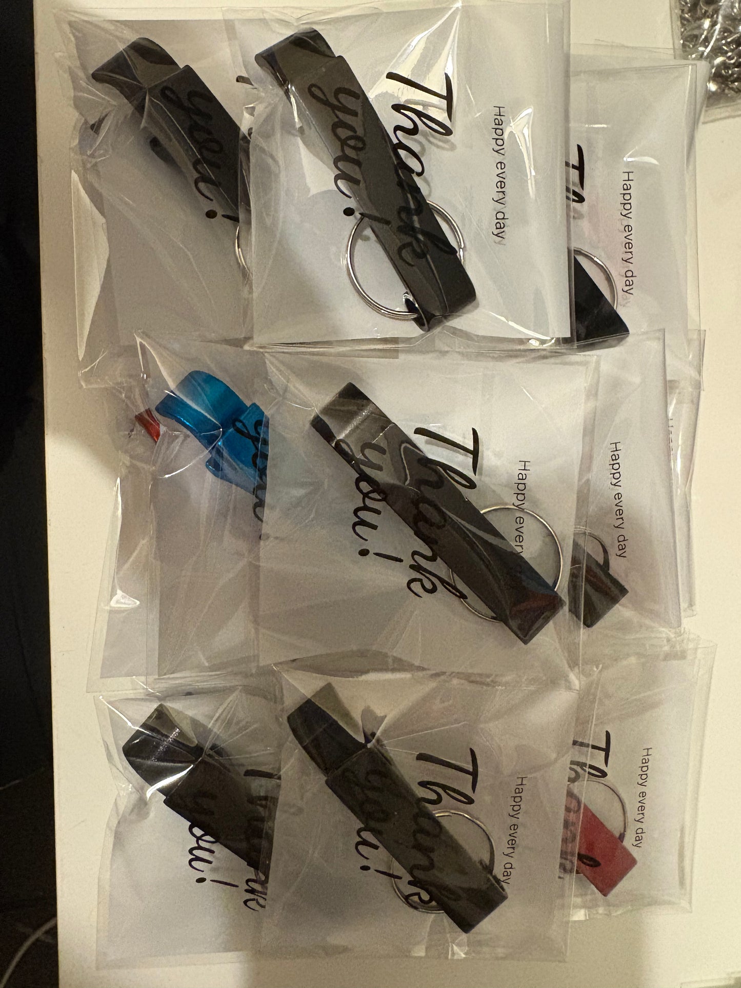 Keyring bottle opener metal beer keychain tool - perfect for parties / gifts